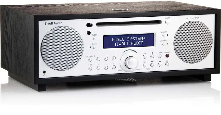 Tivoli Audio Music System+ Bluetooth® / DAB+ / FM / CD Player Hi-Fi System-Black/Silver-Audio Influence
