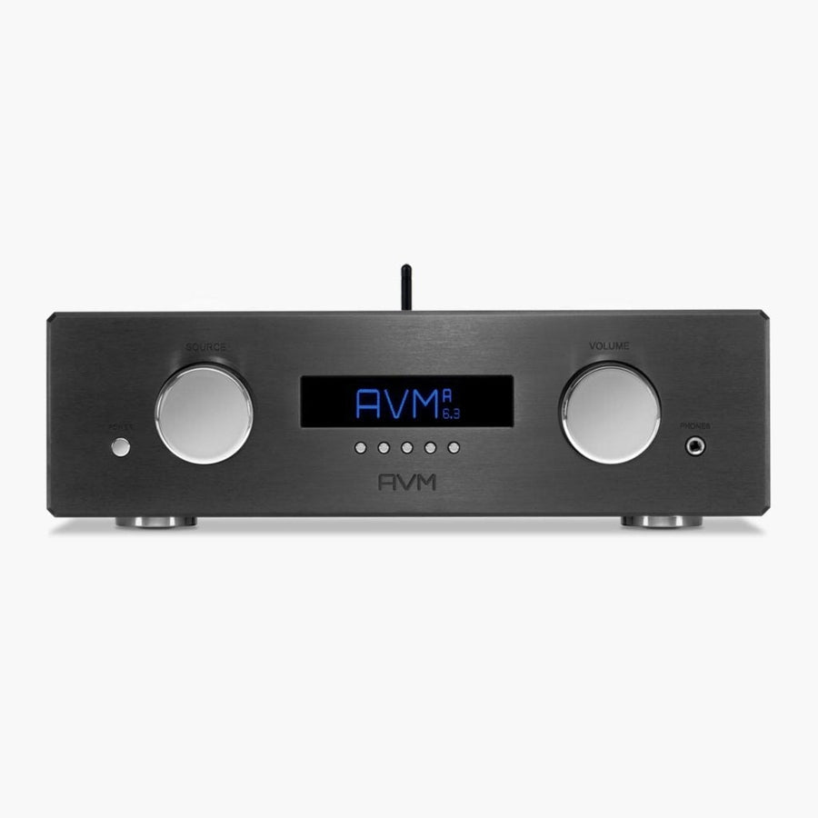 AVM Ovation A 6.3 Integrated Amplifier Aluminium Black at Audio Influence