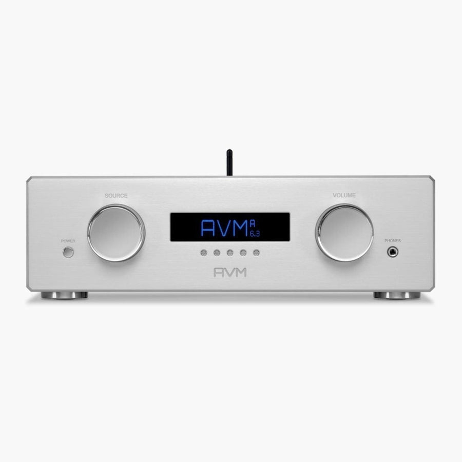 AVM Ovation A 6.3 Integrated Amplifier Aluminium Silver at Audio Influence