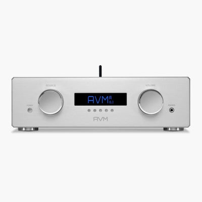 AVM Ovation A 8.3 Integrated Amplifier Aluminium Silver at Audio Influence