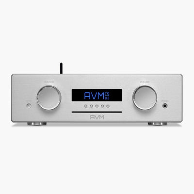 AVM CS 8.3 All in One Streaming Amplifier - Ovation Line Aluminium Silver at Audio Influence