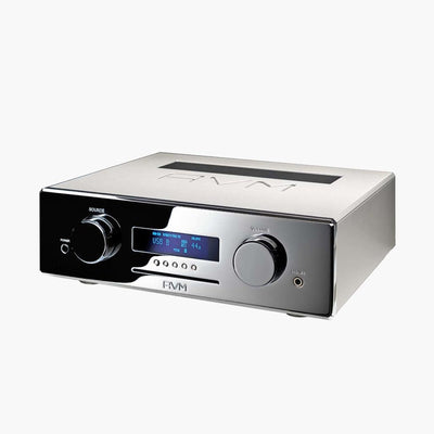AVM CS 8.3 All in One Streaming Amplifier - Ovation Line Cellini Chrome at Audio Influence