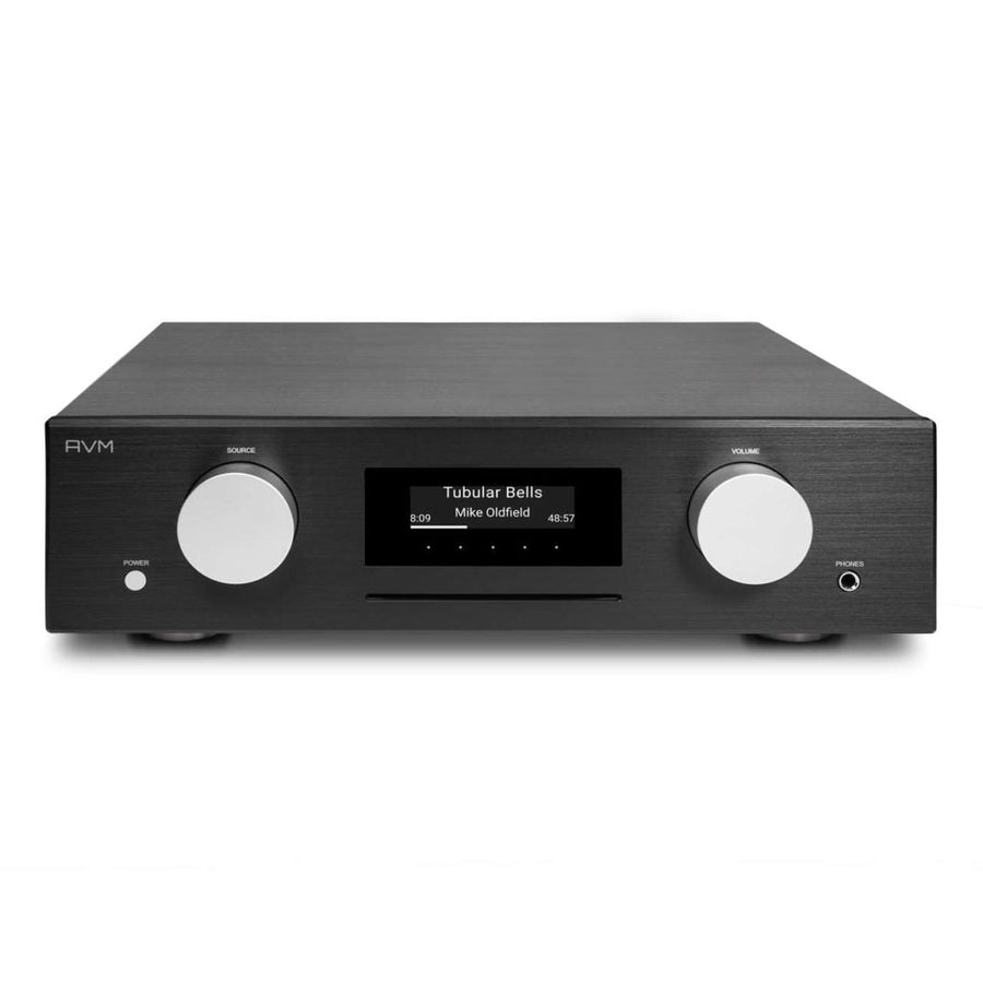 AVM Evolution CS 3.3 All-in-One Streaming CD Receiver Aluminium Black at Audio Influence
