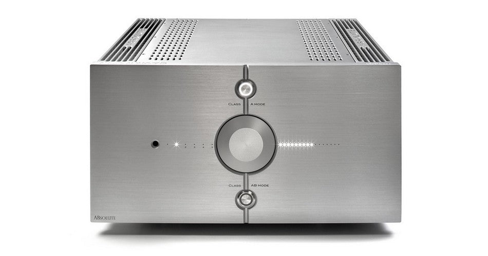 Audio Analogue Absolute 50W pure Class A/150W Class AB Integrated Amplifier-Silver Finish-No Thank you-Audio Influence