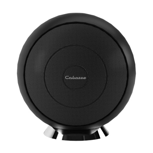 Cabasse Pearl SUB + Baltic 5 Speaker on Base Black by Audio Influence