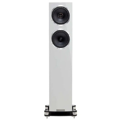 Fyne Audio F501SP Floorstanding Speakers (pair) Piano Gloss White at Audio Influence
