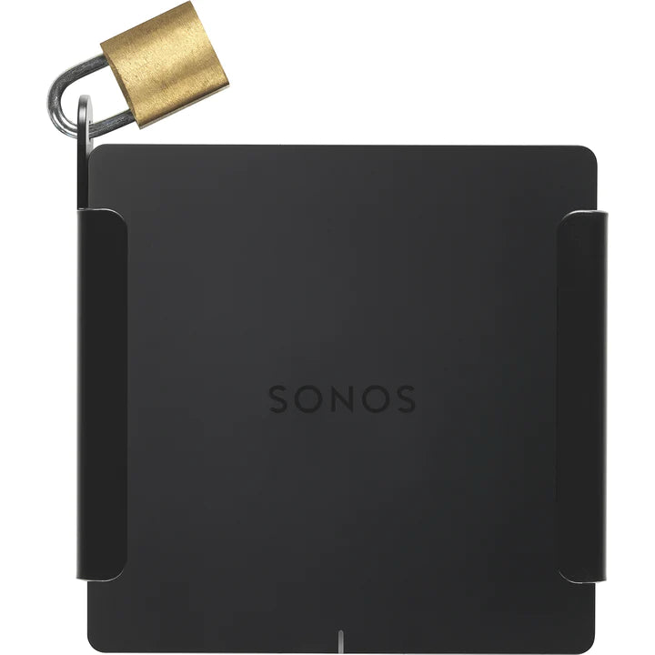 Flexson Wall Mount for Sonos Port, Single Black-Audio Influence