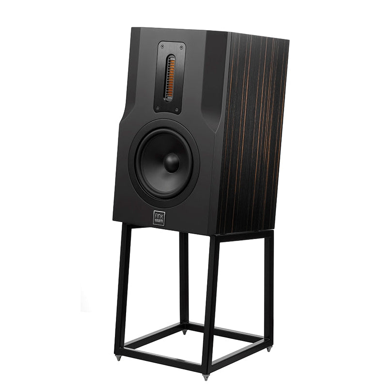 Fink Team Kim Loudspeaker - Standard Finish Amara Ebony with Black front at Audio Influence
