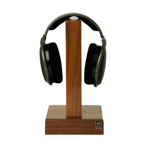 Hi Fi Racks Headphone Holders-Walnut-Audio Influence