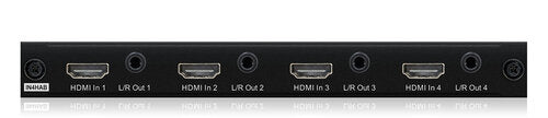 Blustream PRO-IN4HAB 4-Way HDMI 2.0 Input Board with Audio Breakout-Audio Influence
