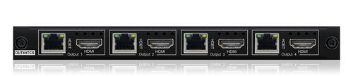 Blustream PRO-OUT4HTCS 4-Way Simultaneous HDMI / HDBaseT™ CSC Output Board-Audio Influence