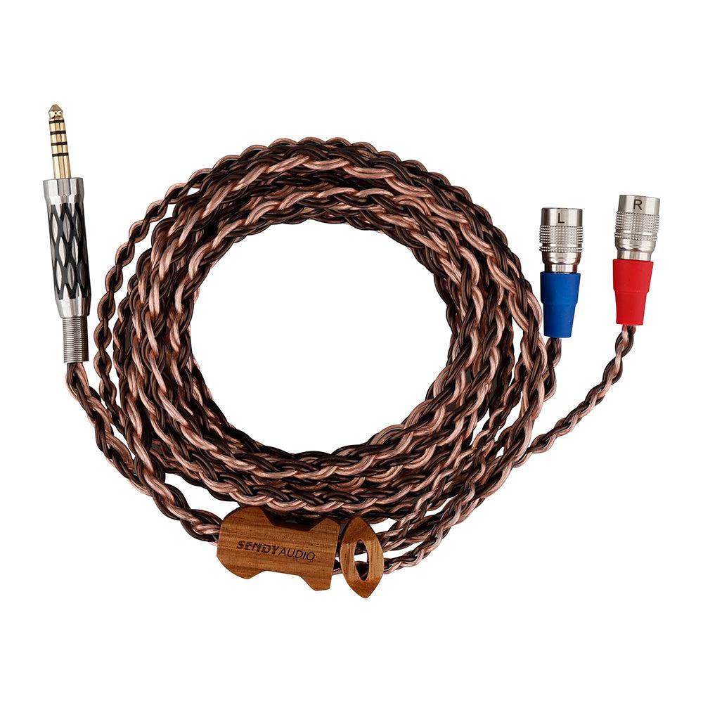 Sivga Peacock Headphone Cable 6N OCC mini-XLR to 4.4mm balanced plug-2M length-Audio Influence
