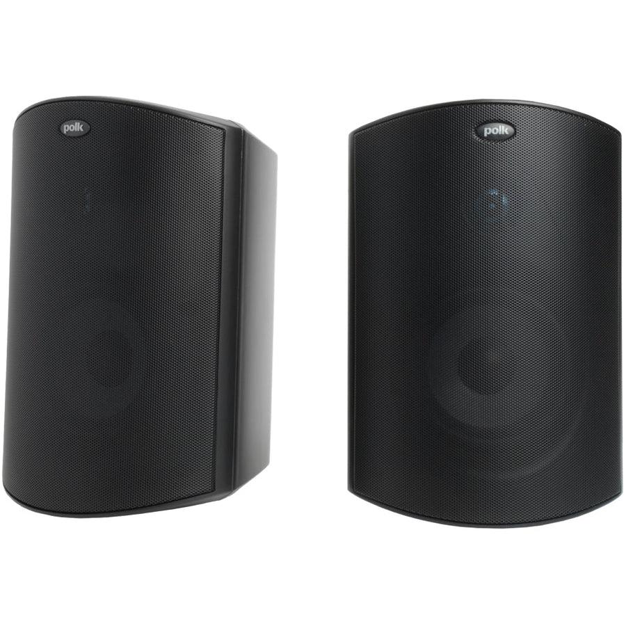 Polk Atrium6 All-Weather Outdoor Speakers Black at Audio Influence