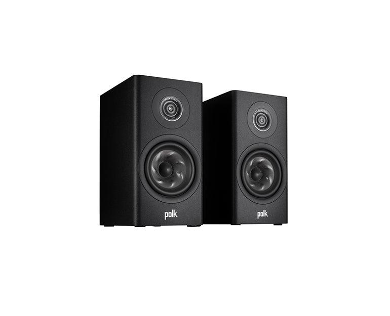 Polk Reserve Series R100 Compact Bookshelf Speaker (Pair)-Black-Audio Influence