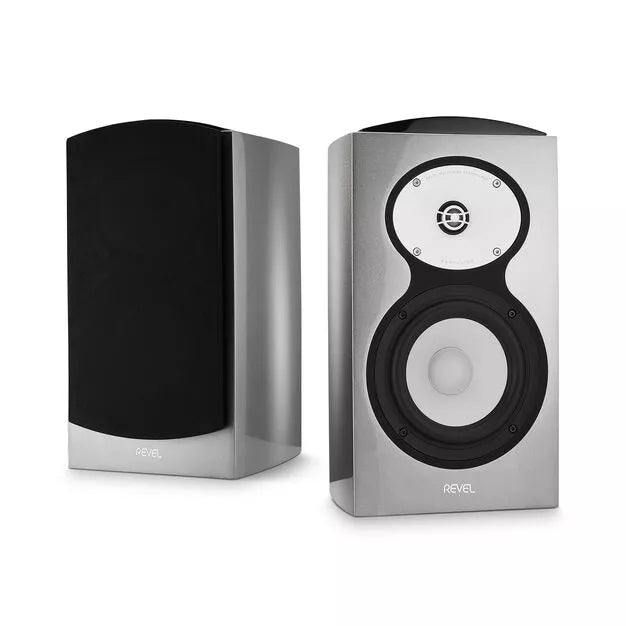 Revel M126Be 2-way 6.5" Bookshelf Loudspeaker (Pair)-Silver-No Thank you-Audio Influence
