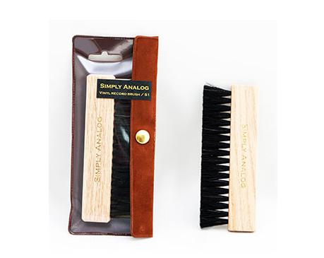 Simply Analog Anti-Static Wooden Brush at Audio Influence