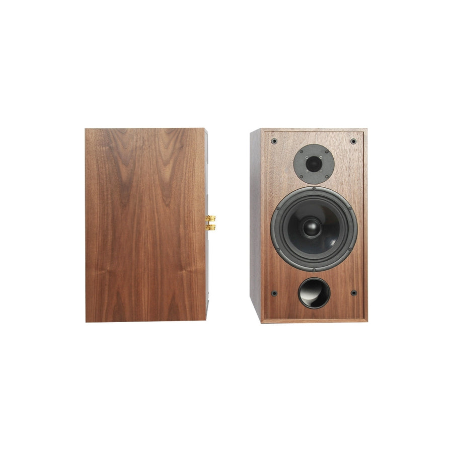 Stirling Broadcast SB88 Audiophile Bookshelf Speakers In Walnut