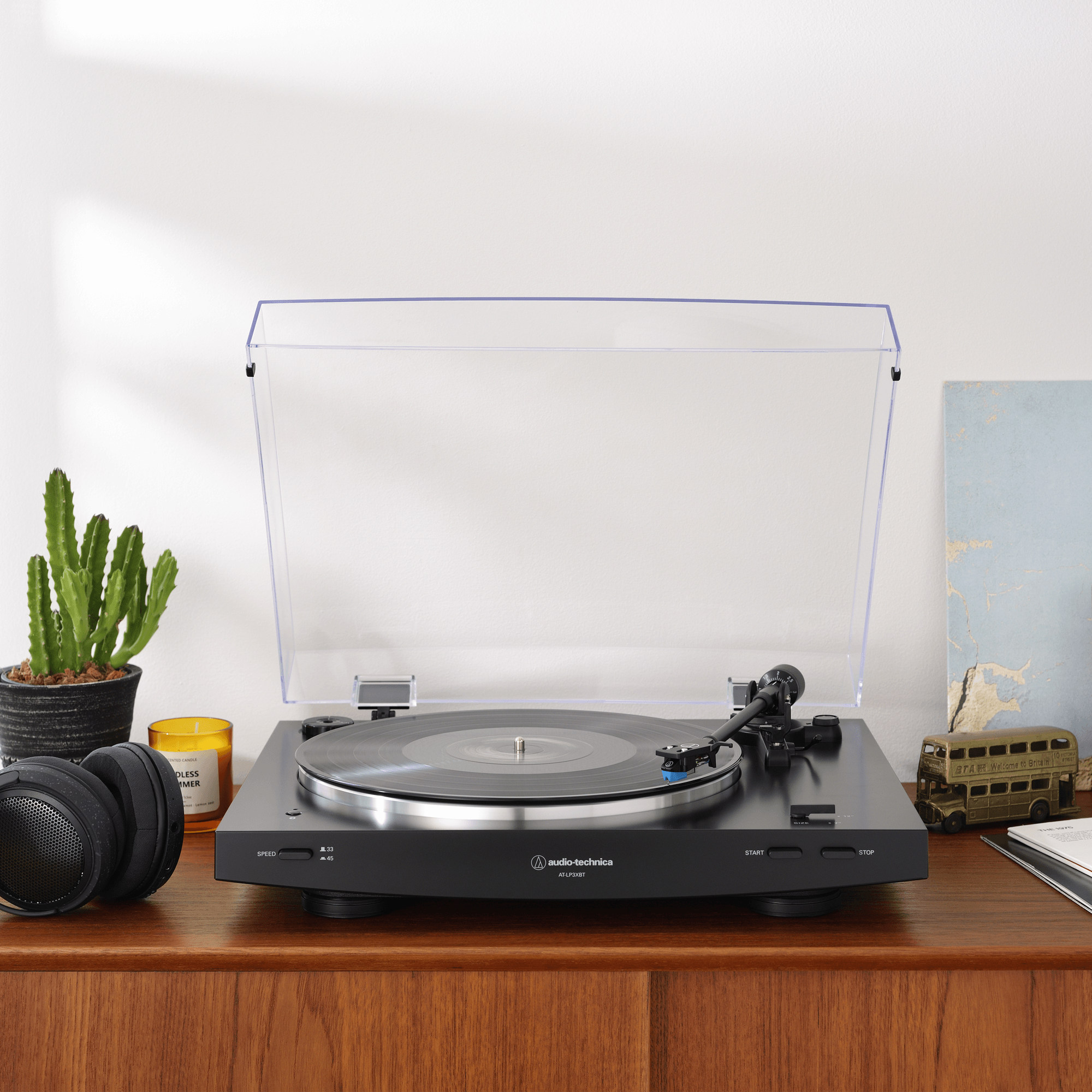 Audio-Technica AT-LP3XBT Automatic Belt-Drive Turntable