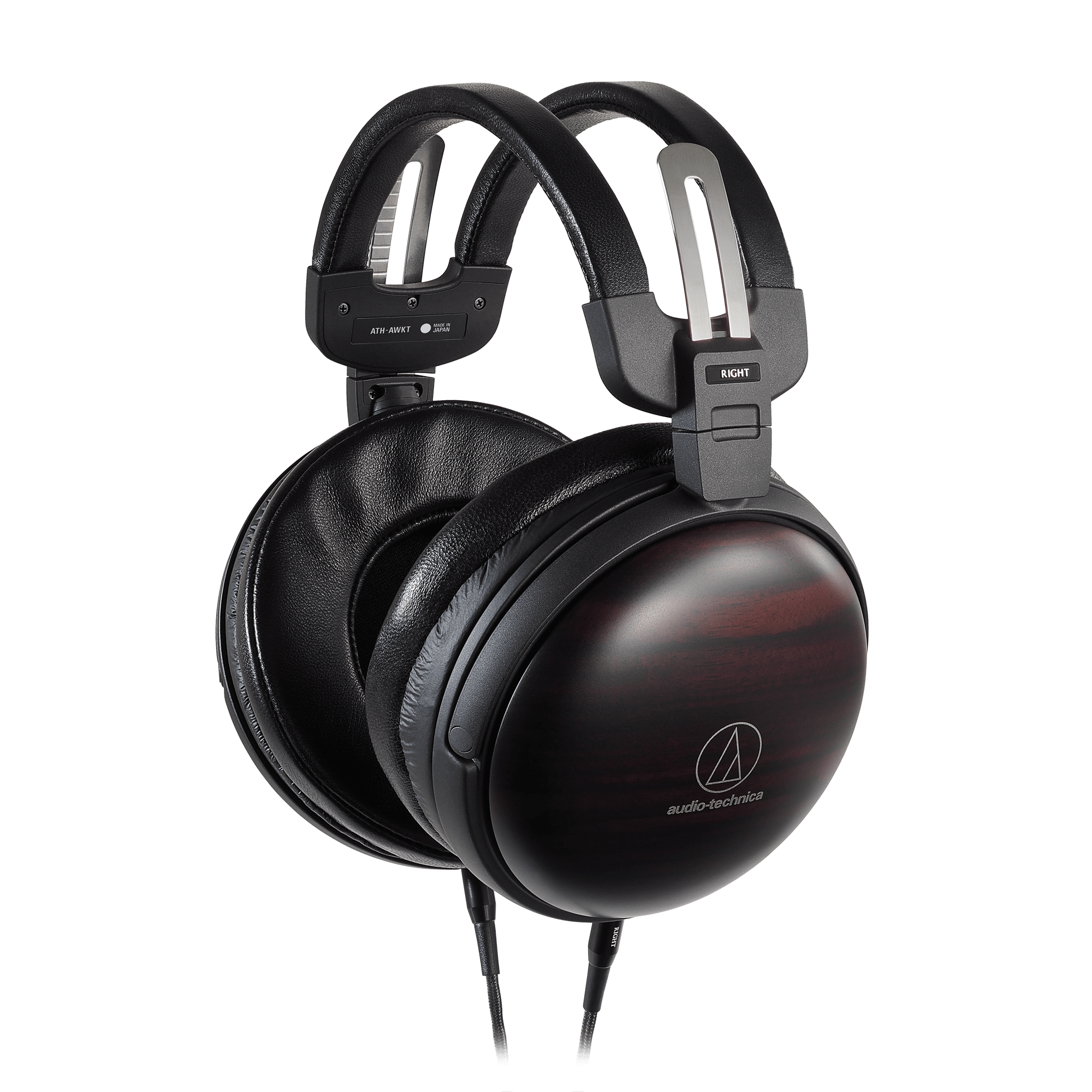 Audio-Technica ATH-AWKT Audiophile Closed-back Dynamic Wooden Headphones