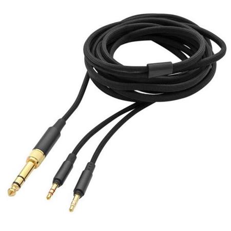 Beyerdynamic Audiophile cable, 3.0 m (black), Textile at Audio Influence