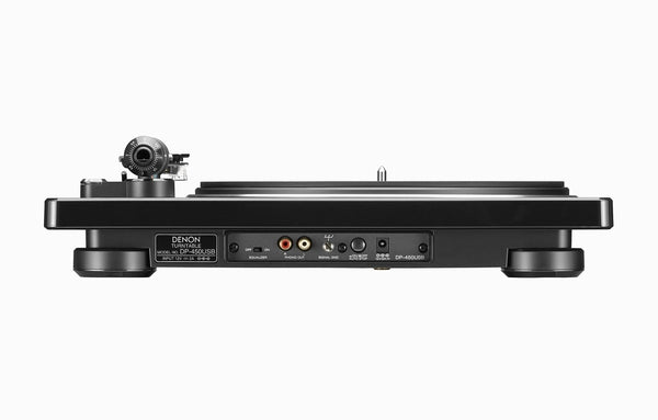 Denon DP-450USB Hi-Fi Turntable with Original S-Shape Tonearm and USB by Audio Influence