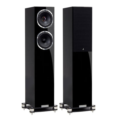 Fyne Audio F501SP Floorstanding Speakers (pair) Piano Gloss Black at Audio Influence