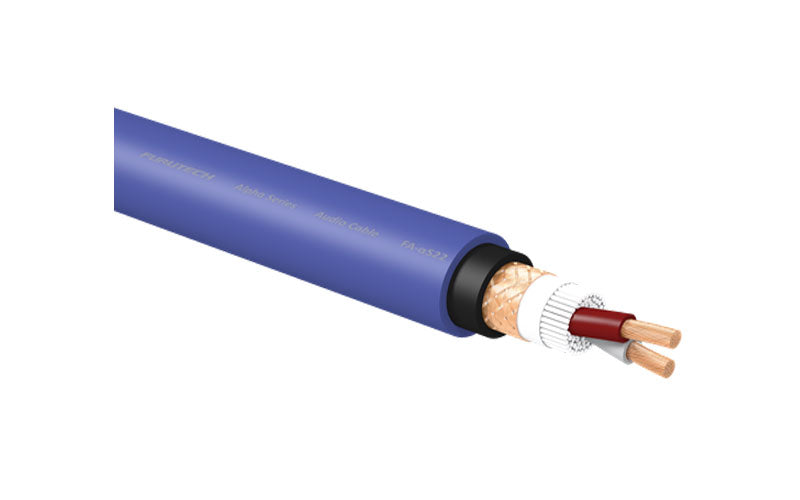 Furutech FA-aS22 Hi-End Grade α-OCC Balanced Interconnect Cable (50M Roll)