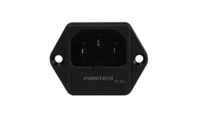 Furutech FI-03 High End Grade IEC Power Inlet Connector (Each)-Audio Influence