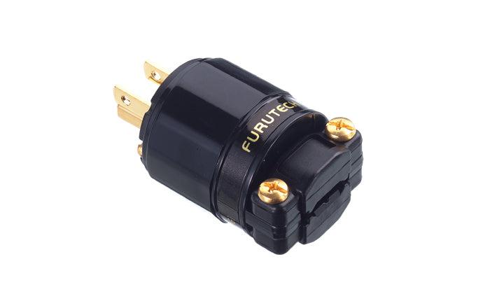 Furutech FI-11M-N1 US AC Power Connector (Each)-G (Gold Plated) FI-11M-N1 -G-Audio Influence