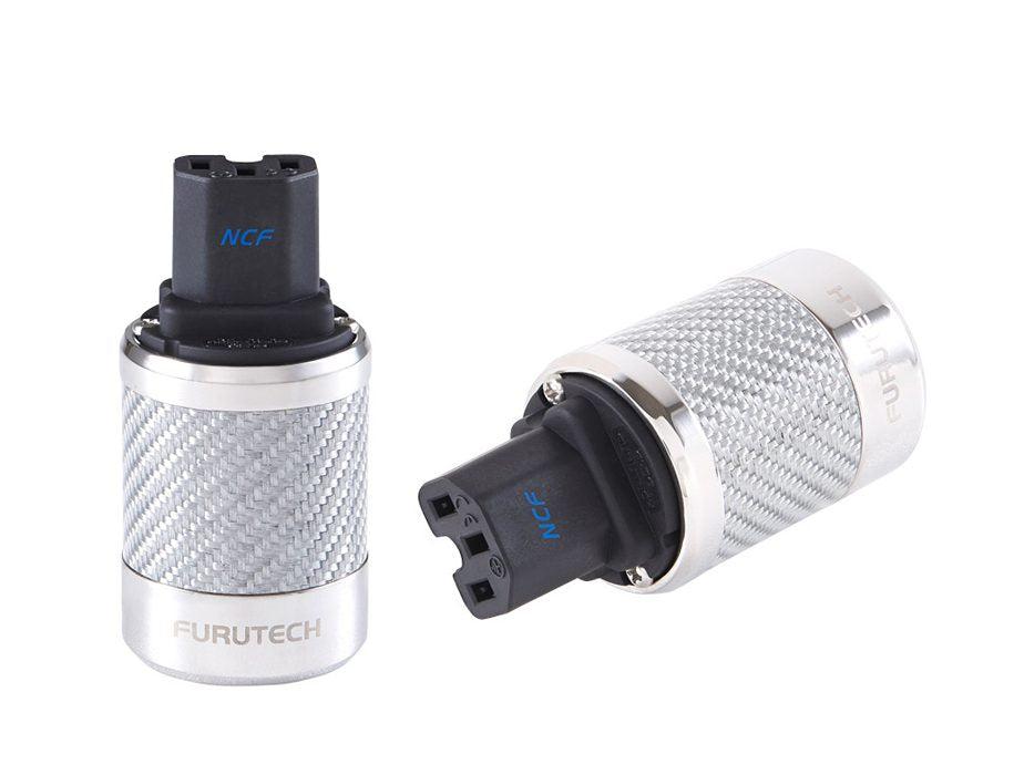 Furutech FI-50-NCF (R) HI-End Grade Carbon Fibre/Stainless Steel C15 IEC Connector-Audio Influence