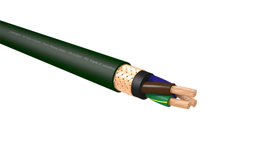 Furutech FP-TCS21 Hi-End Grade Triple-C Forged Power Cable (14 AWG) - Per Metre