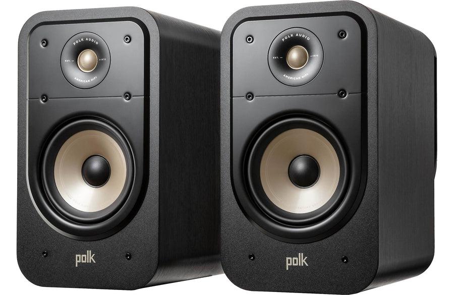 Polk Signature Elite Series ES20 Bookshelf Speakers (Pair) Black at Audio Influence