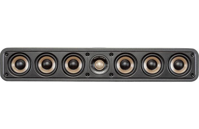 Polk Signature Elite Series ES35 Slim Center/LCR Speaker (Each) Black at Audio Influence