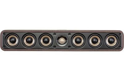 Polk Signature Elite Series ES35 Slim Center/LCR Speaker (Each) Walnut at Audio Influence