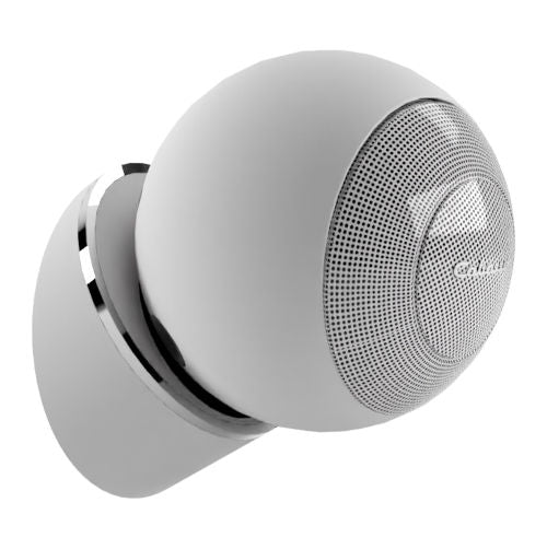 Cabasse Pearl SUB + iO 3 White on Base / on Wall Speaker by Audio Influence