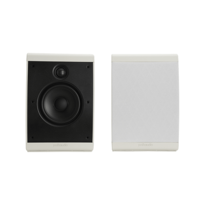Polk Multi Application OWM3 - 4.5” Compact Multi Application Speakers (pair)-White-Audio Influence