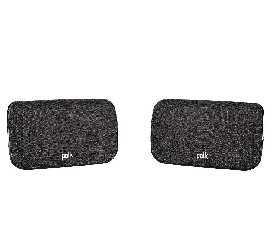 Polk SR2 Wireless Surround Speakers for MagniFi 2 (pair)-Black-Audio Influence
