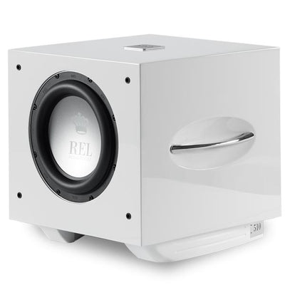 Rel Acoustics S/510 Home Subwoofer White at Audio Influence