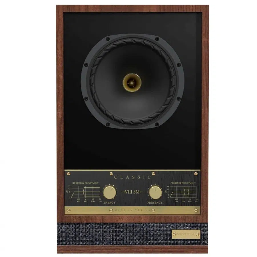 Fyne Audio Vintage Classic VIII SM Bookshelf Loudspeaker (pair) - Walnut at Audio Influence