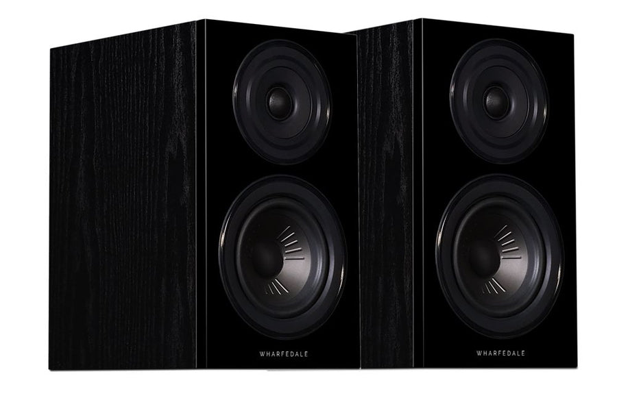 Wharfedale Diamond 12.1 Bookshelf Speaker Black at Audio Influence
