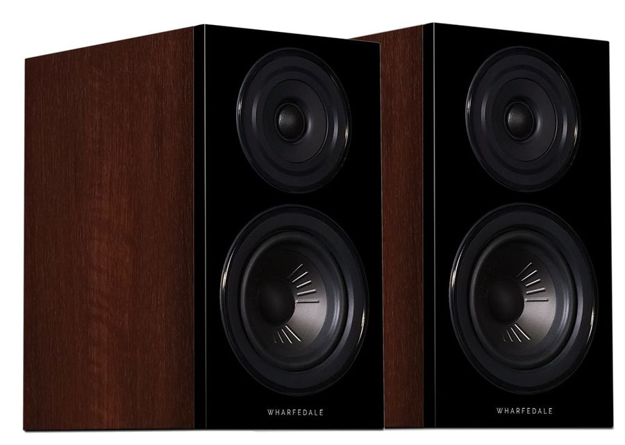 Wharfedale Diamond 12.1 Bookshelf Speaker Walnut at Audio Influence