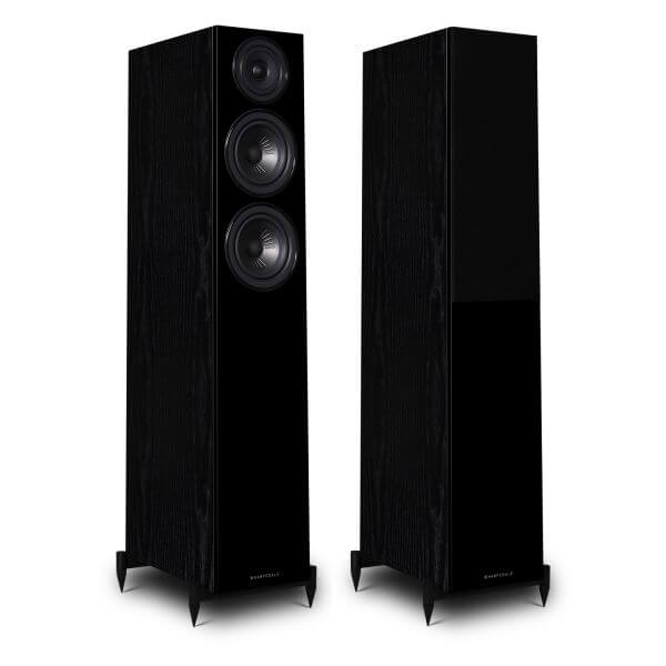 Wharfedale Diamond 12.3 - 2.5-Way Floorstanding Speakers Black at Audio Influence