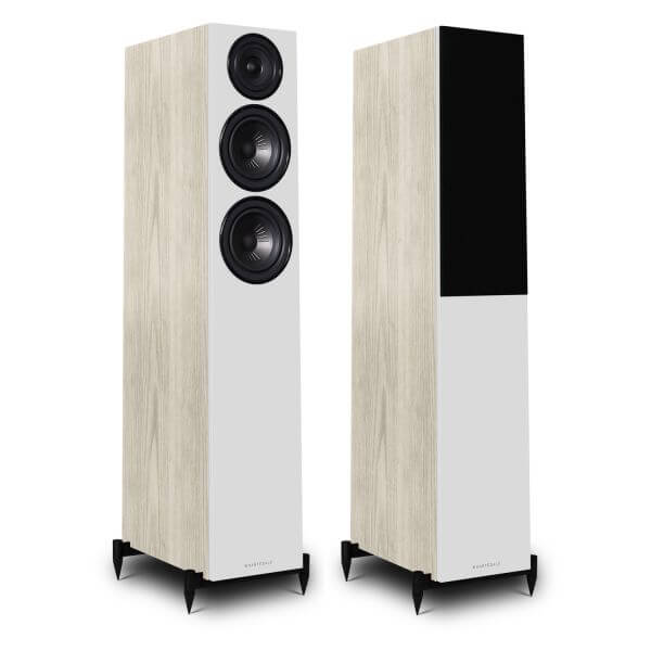 Wharfedale Diamond 12.3 - 2.5-Way Floorstanding Speakers Light Oak at Audio Influence