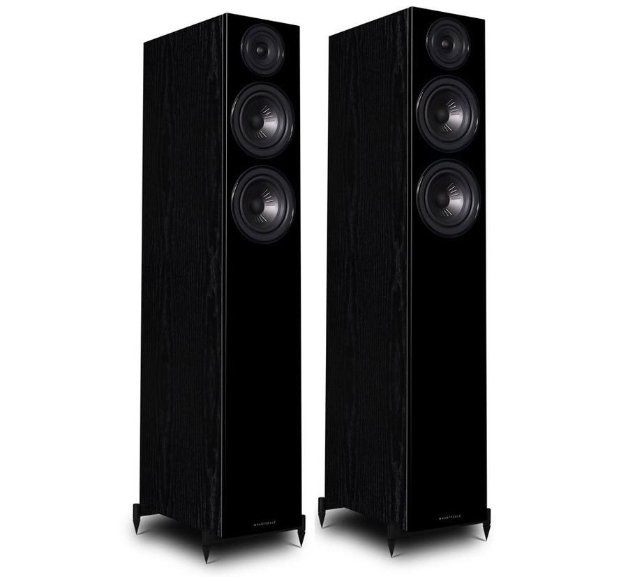 Wharfedale Diamond 12.4 - 2.5-Way Floorstanding Speaker Black at Audio Influence
