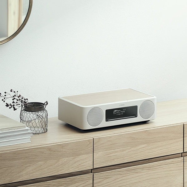 Yamaha TSX-B237 Bluetooth Speaker With Clock/Alarm & Qi Charging at Audio Influence