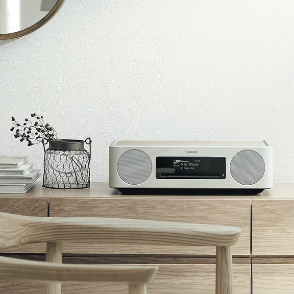 Yamaha TSX-B237 Bluetooth Speaker With Clock/Alarm & Qi Charging at Audio Influence