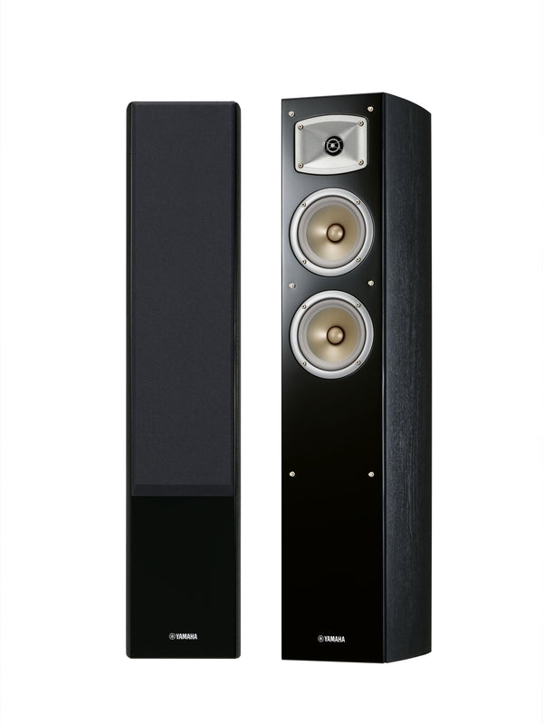 Yamaha NS-F330 Floorstanding speakers (Pair) Black Gloss at Audio Influence