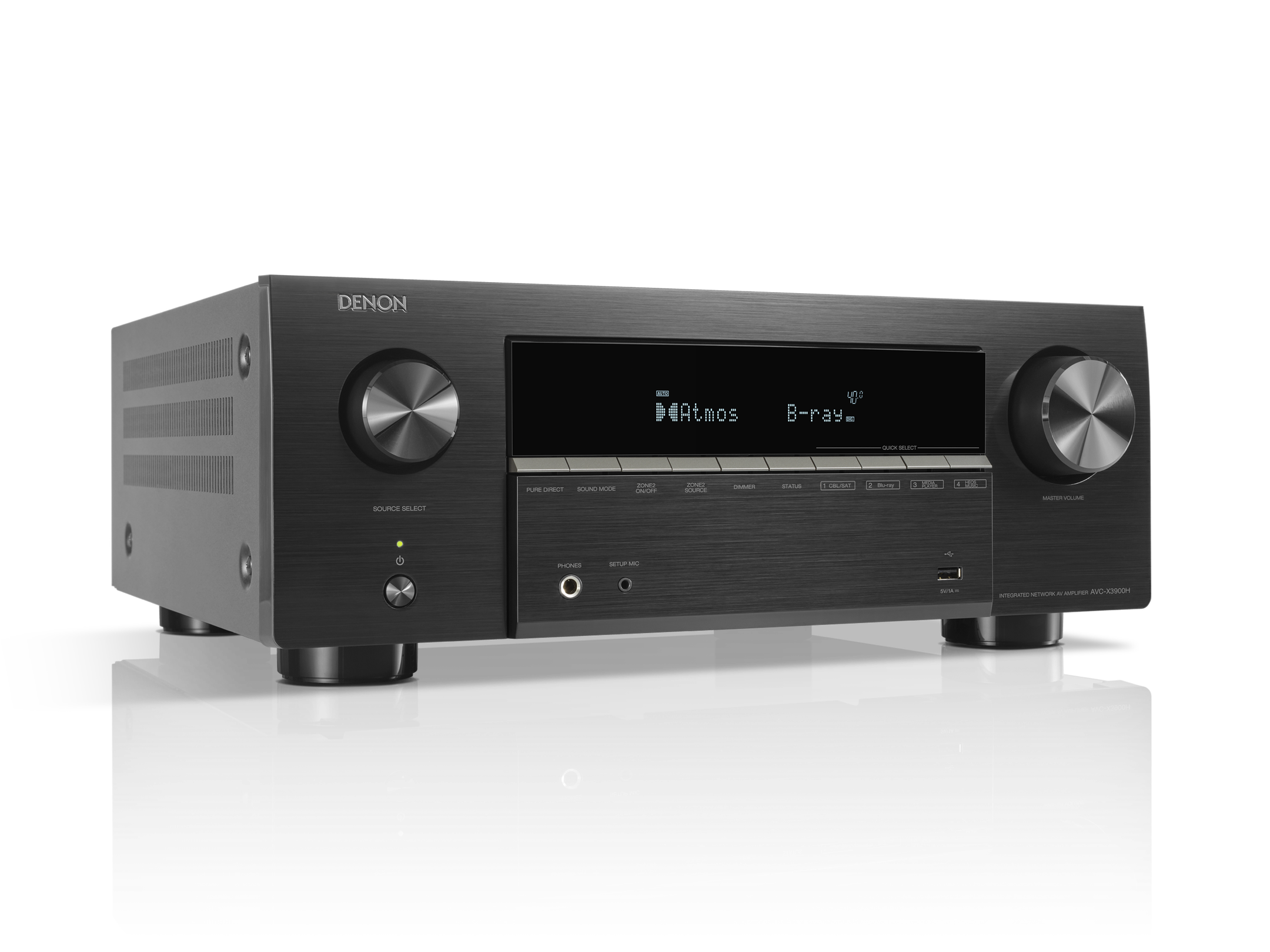 Denon AVC-X3900H 9.4 Ch. 105W 4K/8K Dolby Atmos AV Amplifier