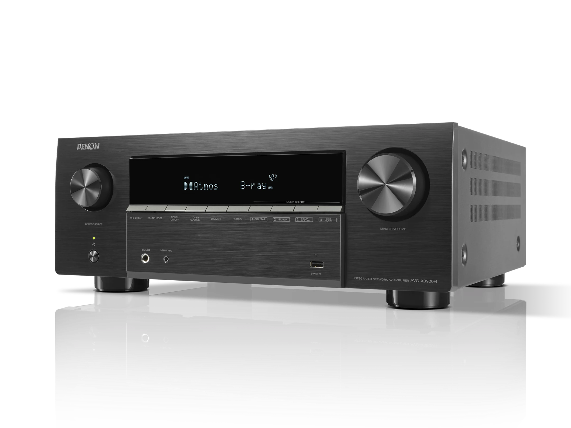 Denon AVC-X3900H 9.4 Ch. 105W 4K/8K Dolby Atmos AV Amplifier