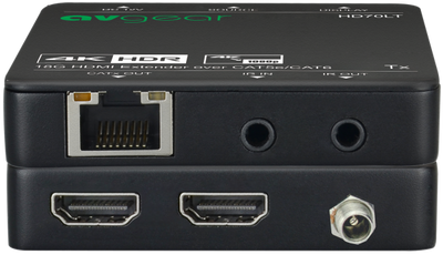 AV Gear AVG-HD70L HDMI 2.0 Extender with Loop out